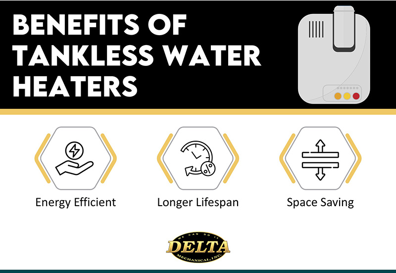 benefits tankless water heater