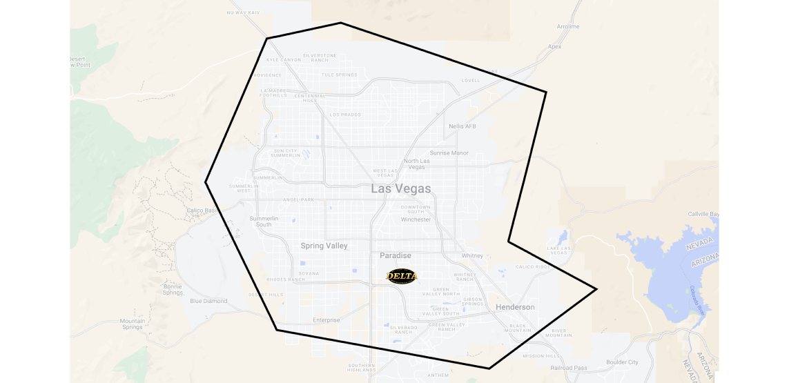 Nevada Service area